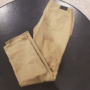 Alday Men's Pants Tan 38x34 Khaki Tan Pants Jeans